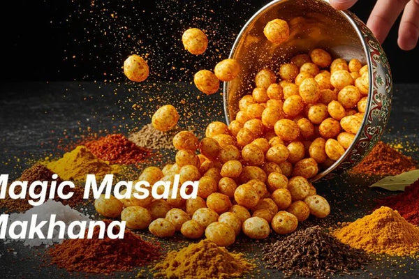 Magic Masala Makhana Popcorn Bowl