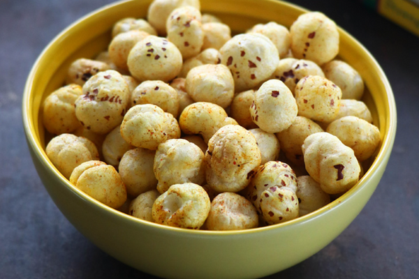 Cream & Onion Makhana Pasta Topping