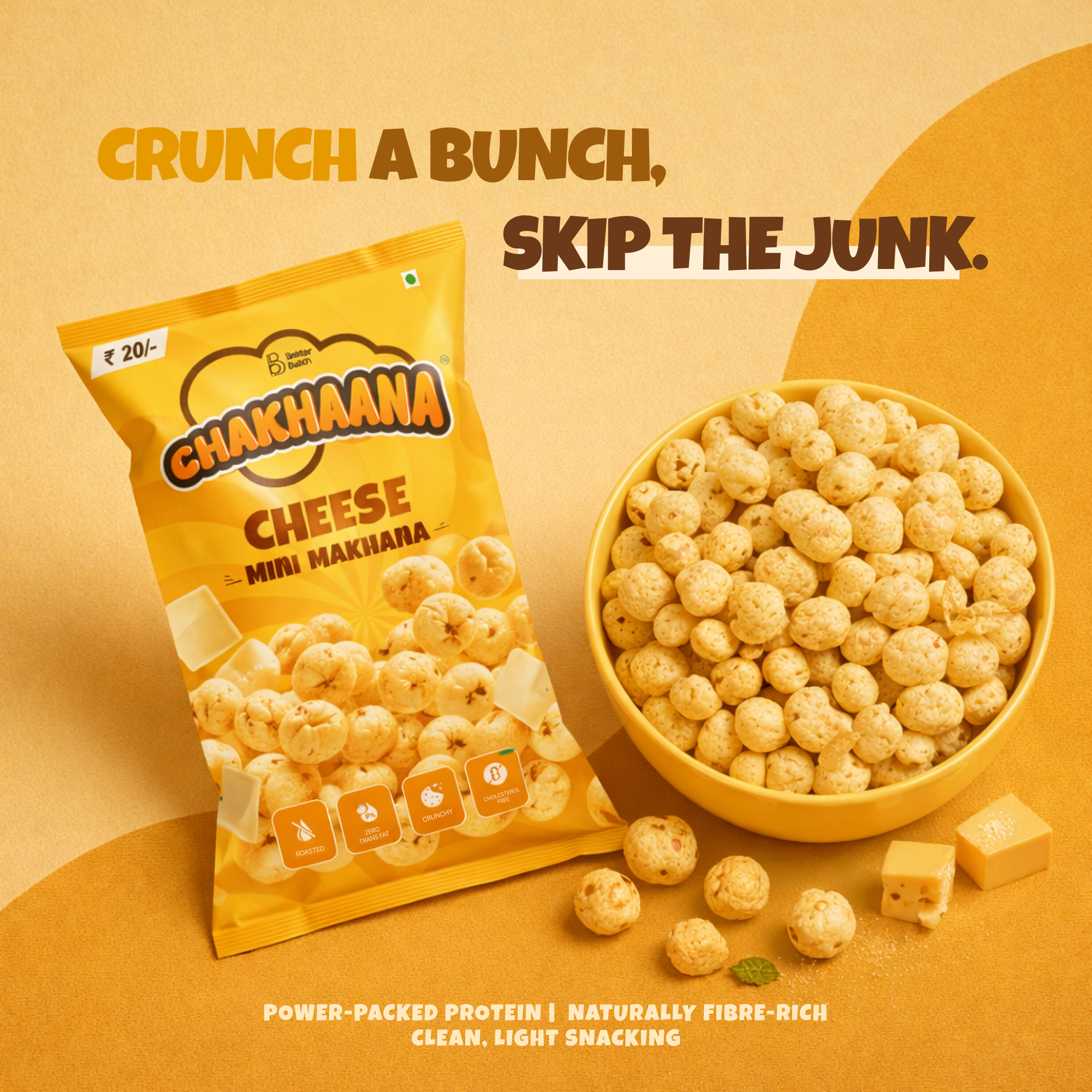Chakhaana Cheese Makhana