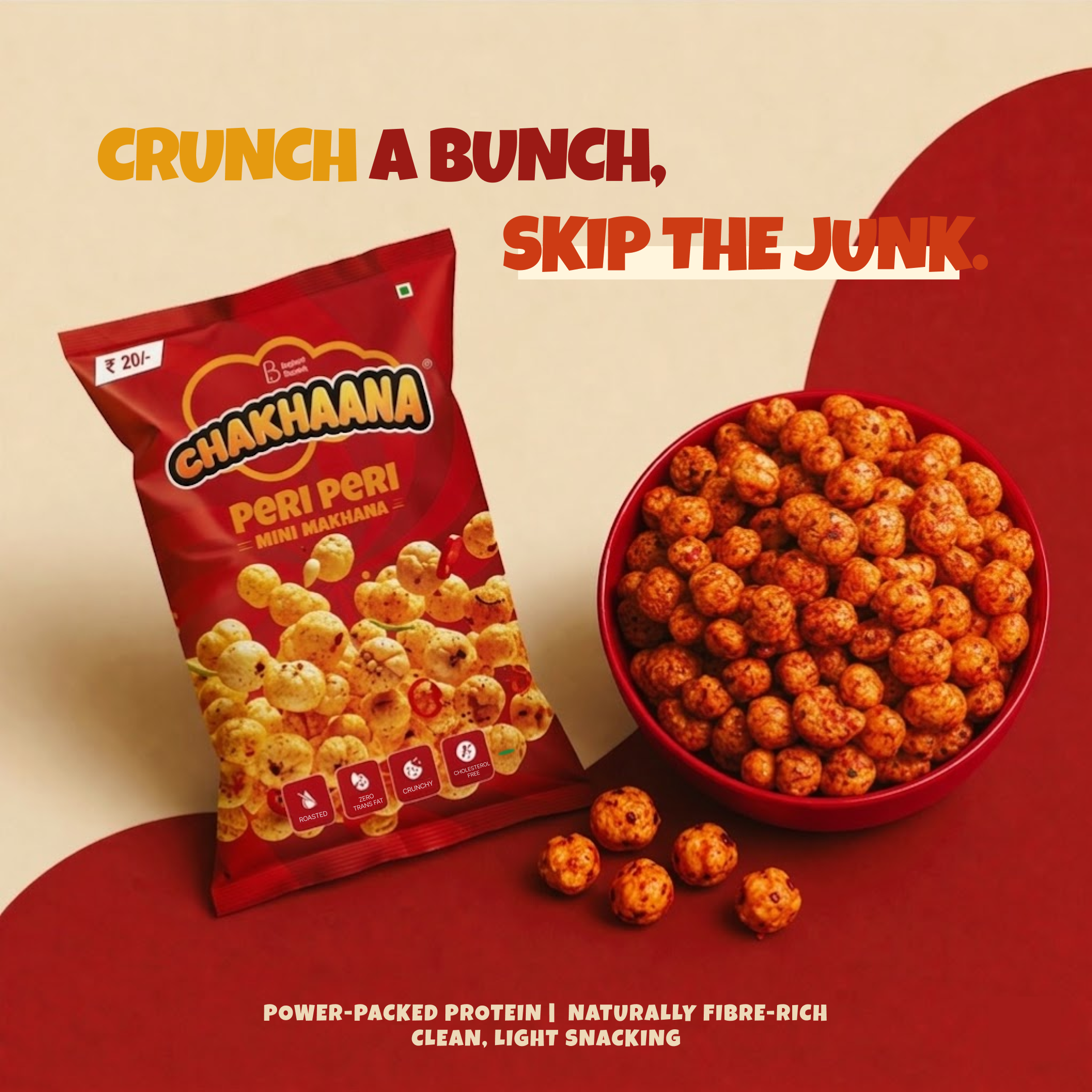 Chakhaana Peri Peri Makhana