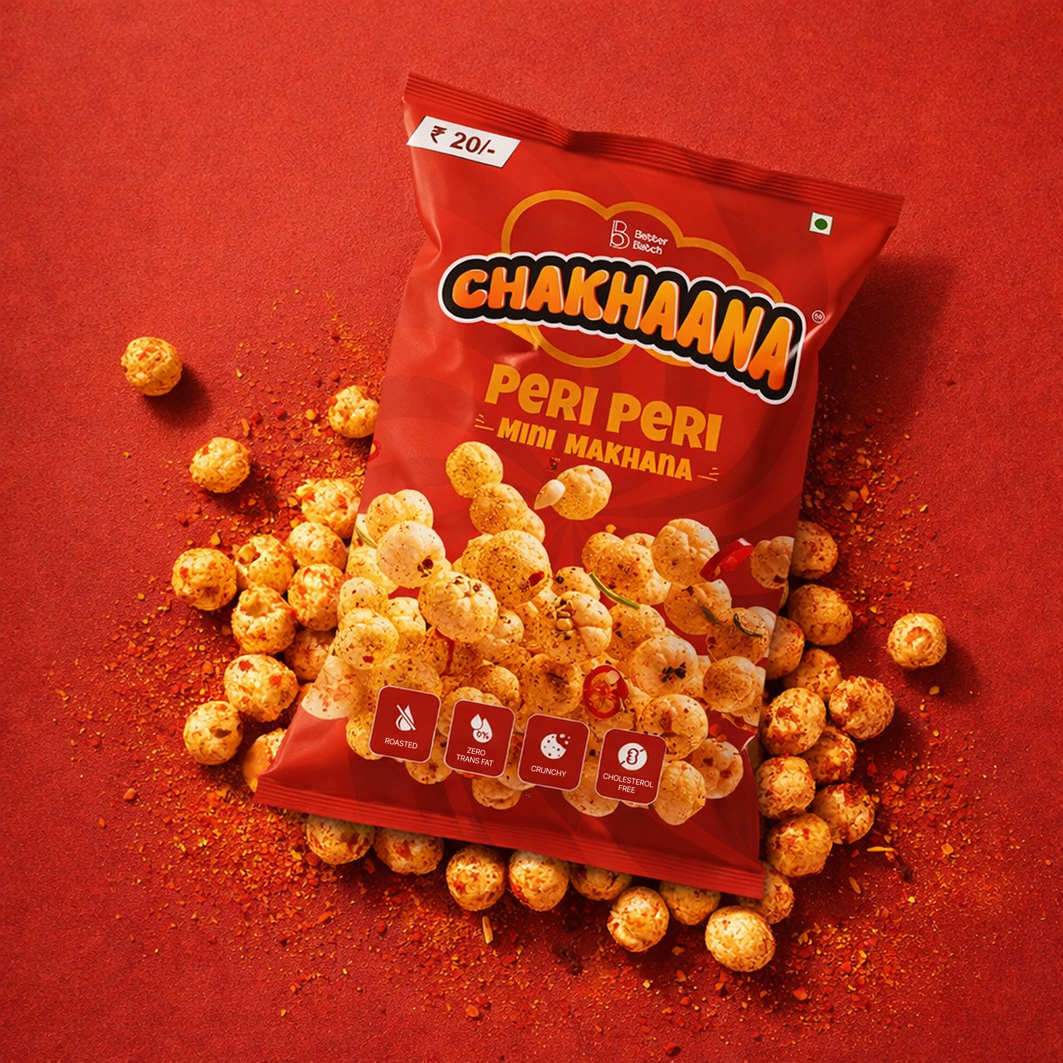 Chakhaana Peri Peri Makhana
