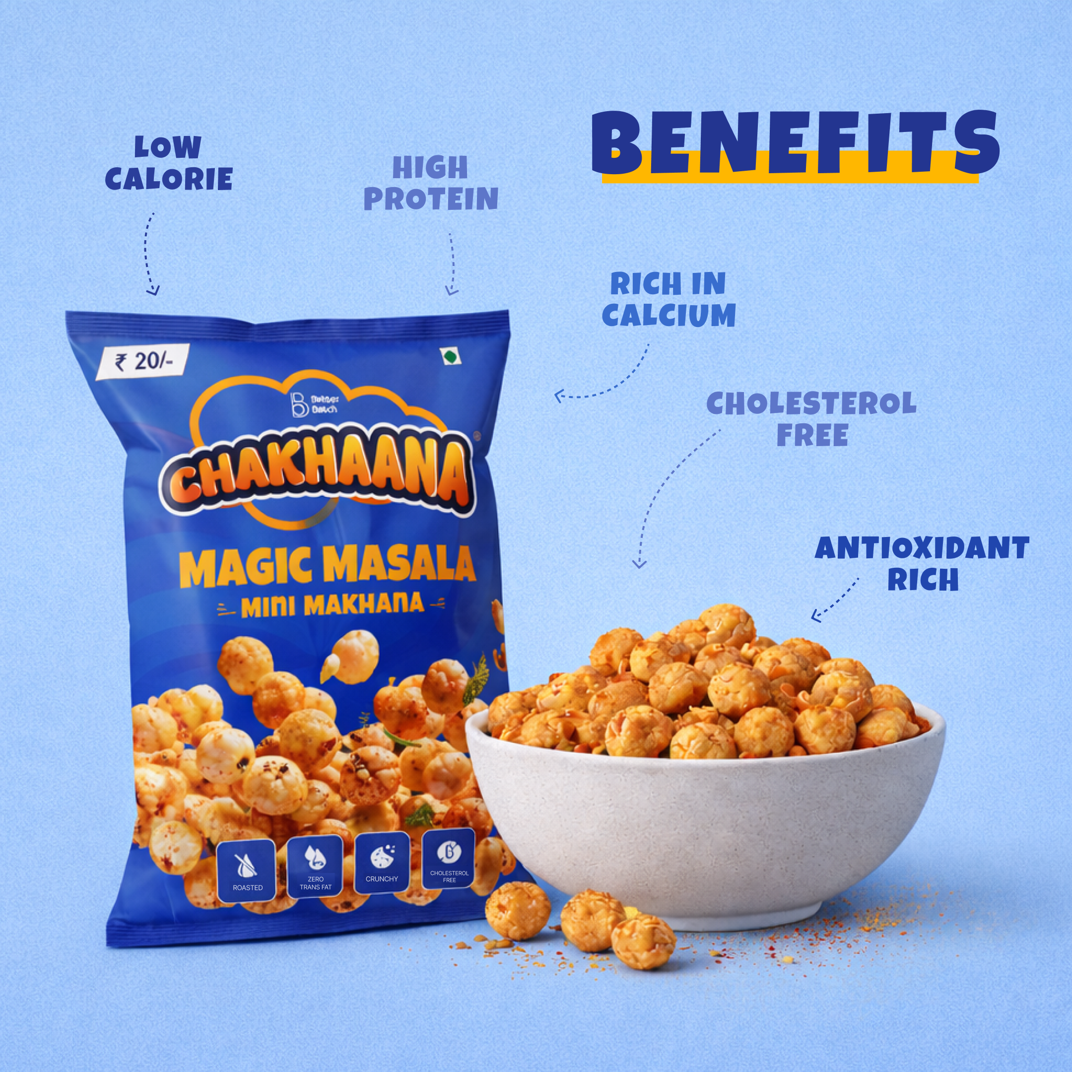 Chakhaana Magic Masala Makhana