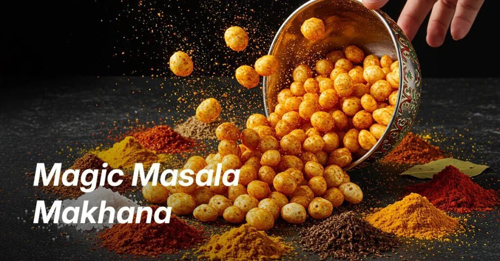 Magic Masala Makhana Popcorn Bowl